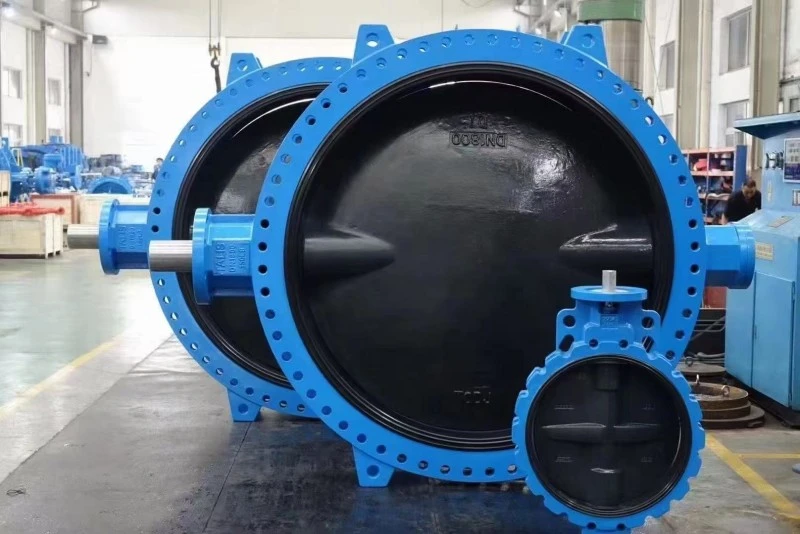 U Type Flange Butterfly Valve